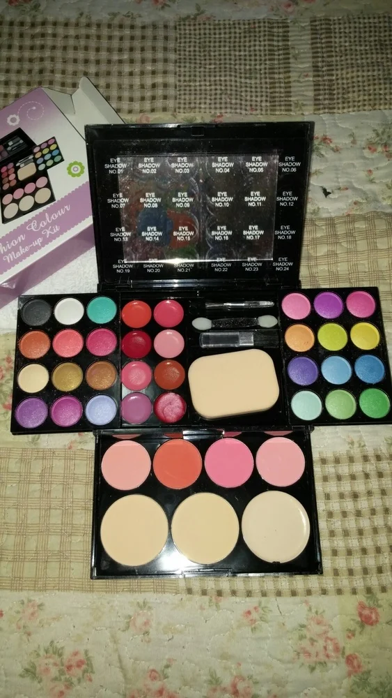 Горячая 39 цветов Тени для век макияж Палитра набор основа Румяна Косметика