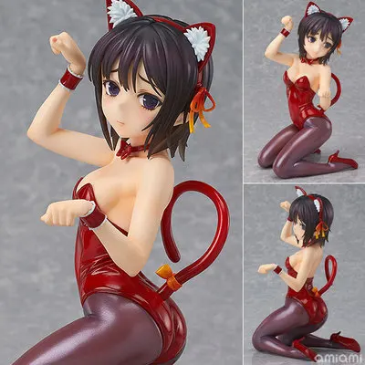 

Action Figure Boku wa Tomodachi ga Sukunai Mikazuki Yozora PVC 16cm Sexy cat girl toys doll Collectible Model Anime