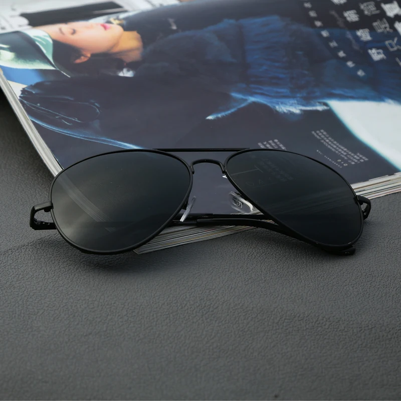 Солнцезащитные очки Vazrobe мужские для вождения авиаторы в винтажном стиле