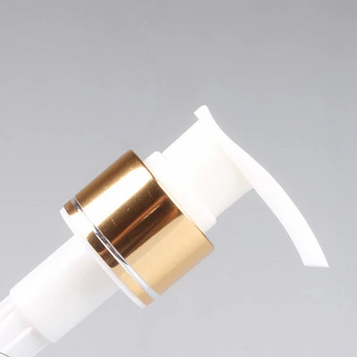 white pump 200 мл Белая Квадратная пластиковая бутылка с золотом лосьон насос, 200CC пустой косметический контейнер, лосьон/упаковка шампуней бутылка - Цвет: white pump