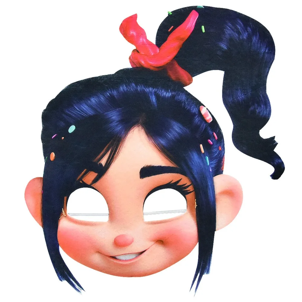 Костюм для костюмированной вечеринки с маской Wreck-It Ральф 2 Vanellope von Schweetz Детская