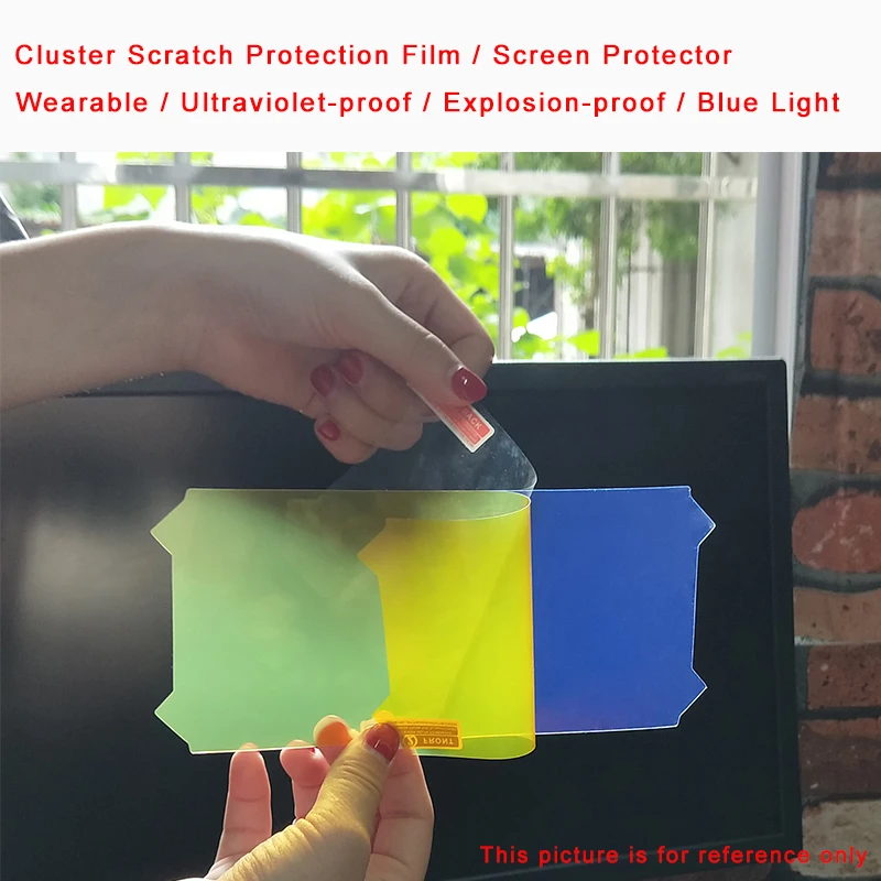 

For Kawasaki Z1000 SX Z1000SX 2011 2012 13 14 15 16 Cluster Scratch Protection Film Screen Protector Blue Light Explosion-proof