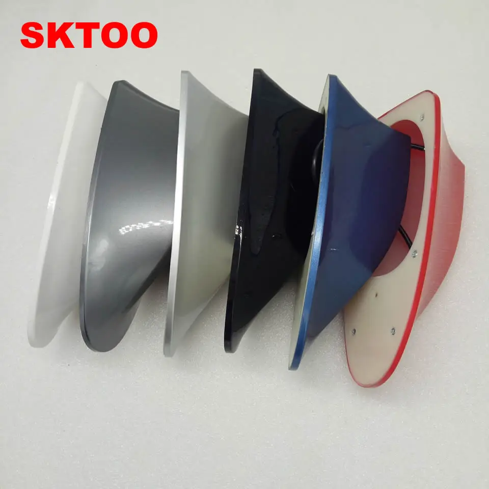 

SKTOO FOR Citroen C2 C3 C4 C6 DS3 Radio shark fin Car antenna With 3M adhesive blank radio signal auto Car Styling Accessorie