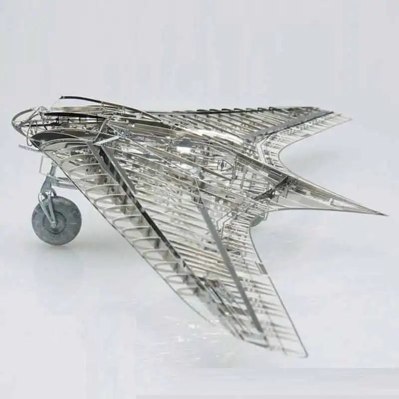 Цельнометаллический сплав DIY сборочная модель 1/72 Германия Horton Ho-229 малозаметный истребитель Скелет высокосложная игрушка для взрослых детские головоломки