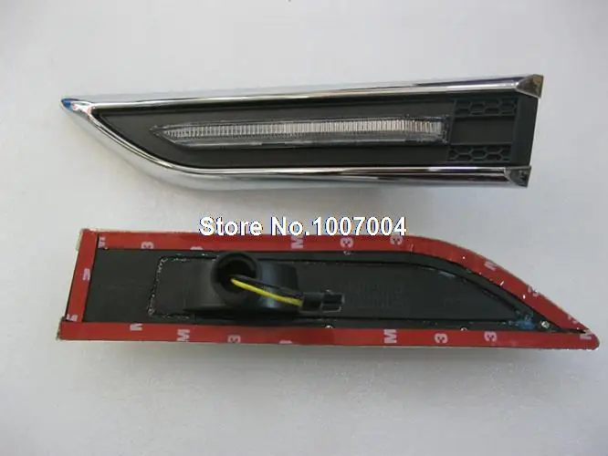 2 шт. автомобильный 12 В светодиодный фонарь с боковым поворотом ширина