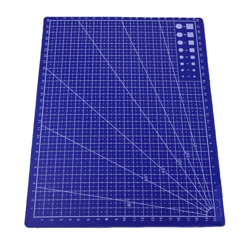 PPYY NEW A4 сетка линии резки коврик ремесло карты ткань кожа бумажная доска 30*22 см