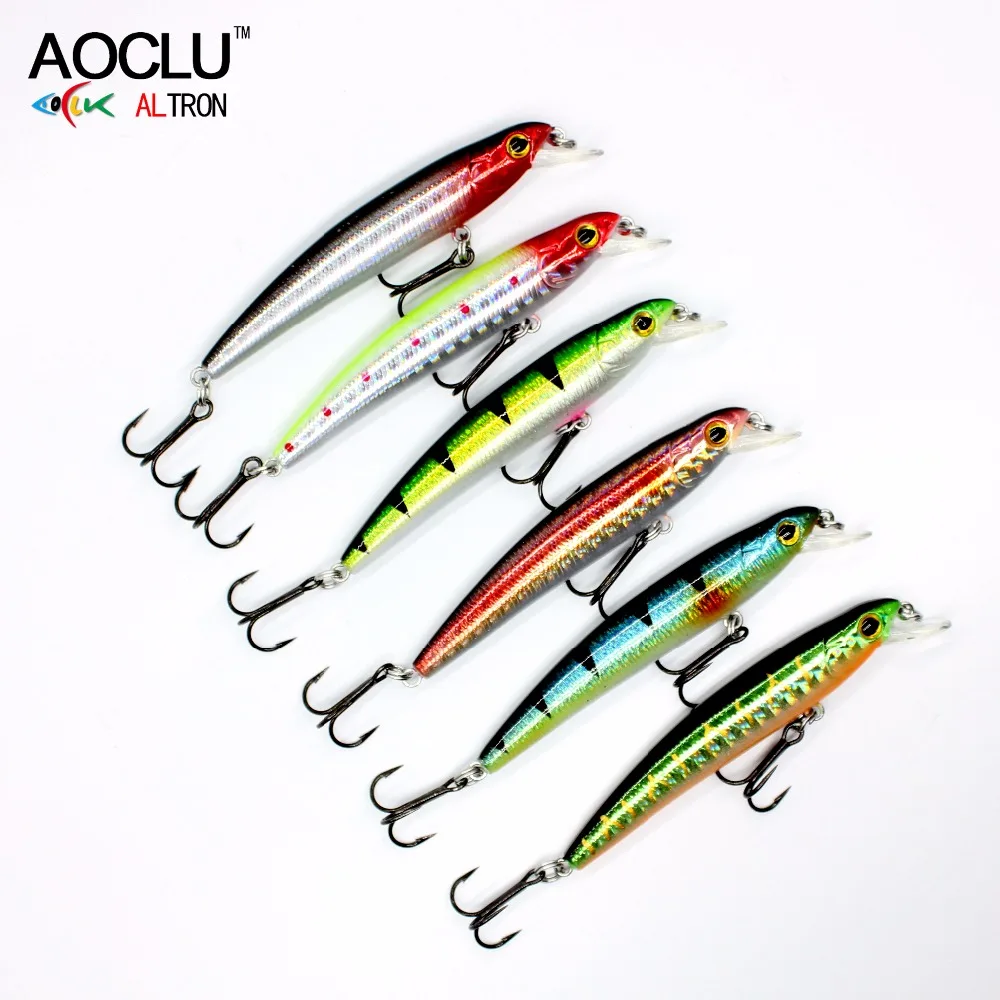 2018 AOCLU новая приманка воблеры Джеркбейт 70 мм 5g жесткая в виде гольяна рыболовная