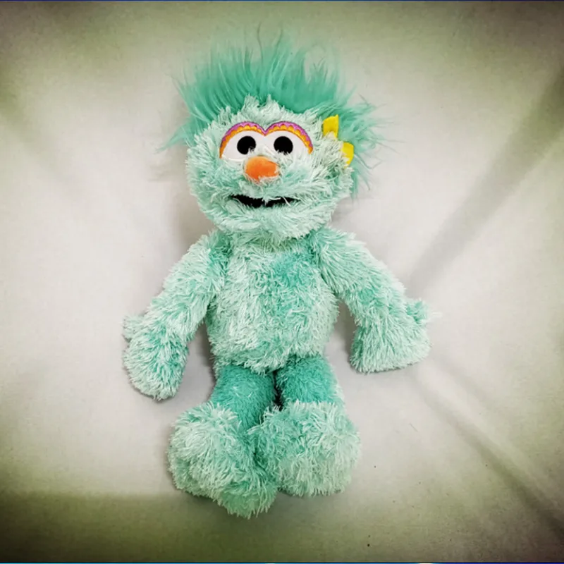 33cm doll Улица Сезам плюшевая игрушка Элмо большая птица печенье монстр мистер SUNFFLEUPAGUS мягкие игрушки куклы сумка для хранения кукла подарок для ребенка - Цвет: 33cm doll