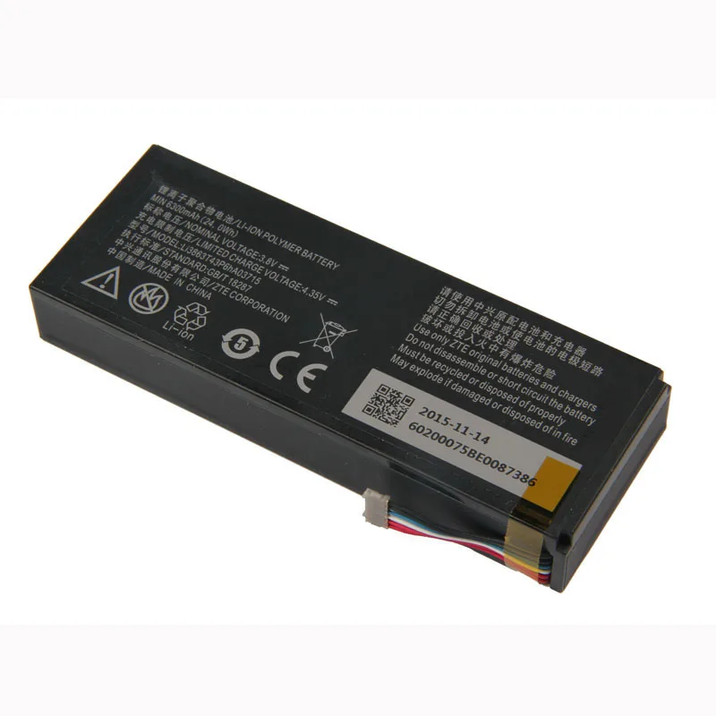 Оригинальный аккумулятор Li3863T43P6hA03715 для телефона ZTE MF97V MF97B MF97G SPro 2 6300