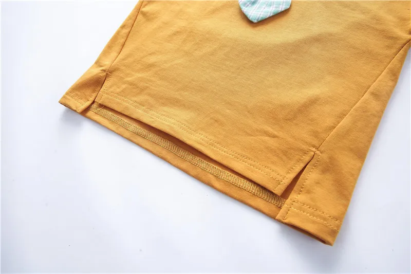 IENENS 2 шт. Дети младенческой Комплекты одежды для мальчиков Футболка + брюки Одежда