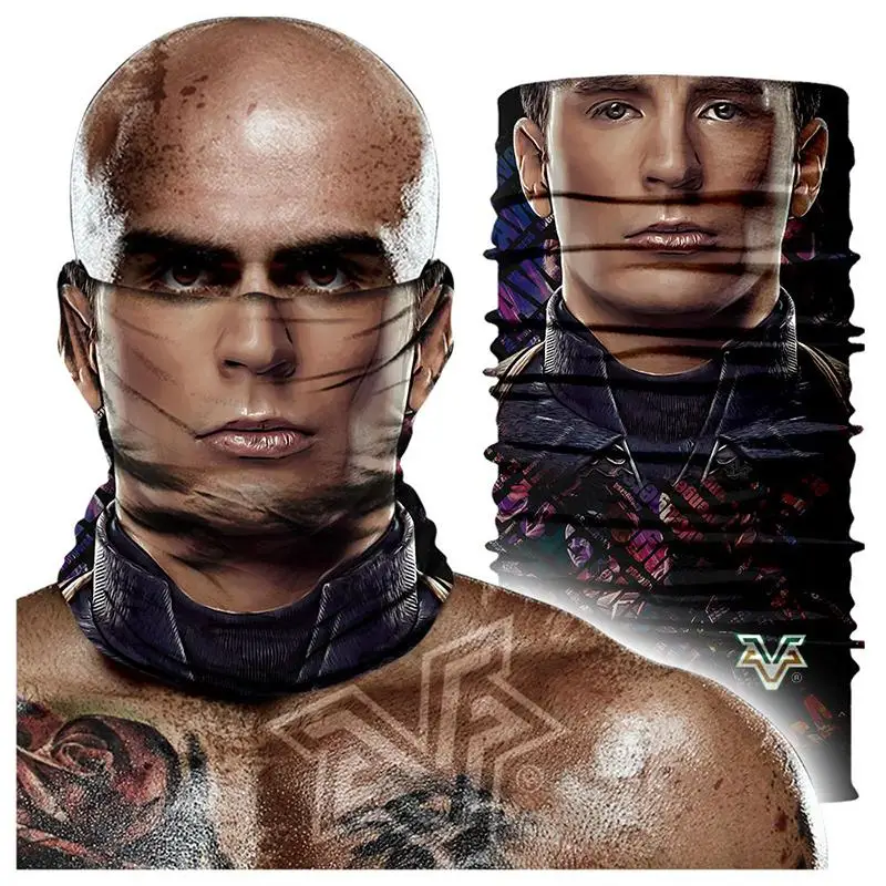 PL180862 50pcs/lot Motorcycle Face Mask The Avengers 4 Cycling Seamless Bandana Biker UV Headband Thanos Marvel Neck Buffs Hiking Scarves - Цвет: PL180862