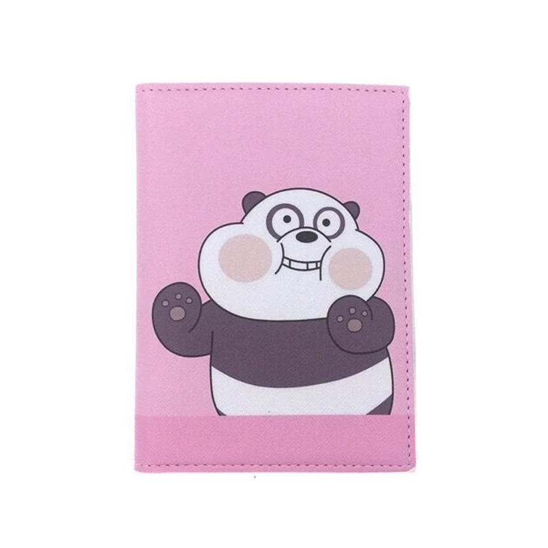 Обложка для паспорта женская из экокожи дорожный держатель карт с мультяшным