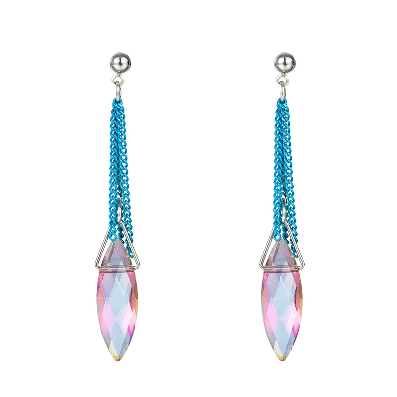 Богемные этнические длинные серьги с кисточками для женщин искусственными