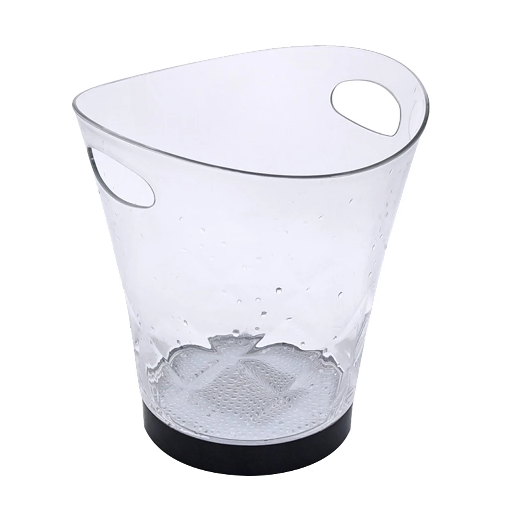 Светодиодный подсветка ведра льда меняющая цвет для питья вина шампанского