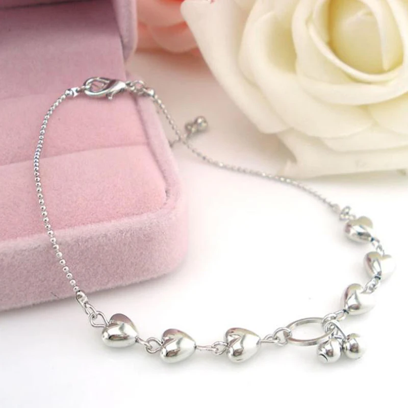 SUSENSTONE сердце вишня женский браслет на щиколотке сандалии пляжная обувь