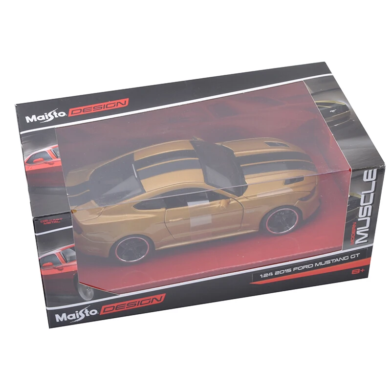 Maisto 1:24 Ford Mustang GT литой модельный автомобиль игрушечные машинки