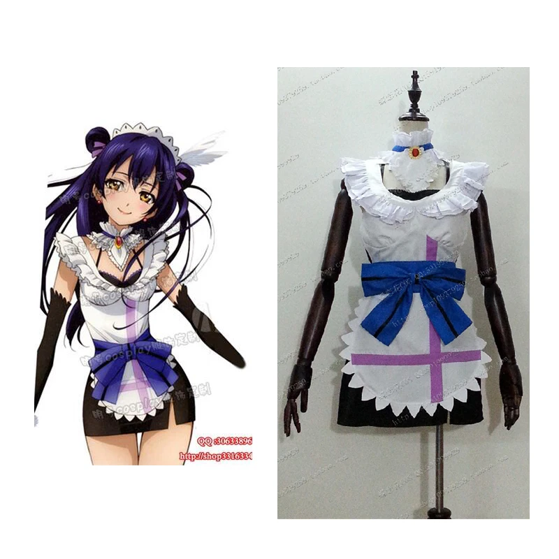 

2016 индивидуальный заказ любого размера Love Live 2 School Idol Project Sonoda Umi Косплей Костюм Umi косплей платье