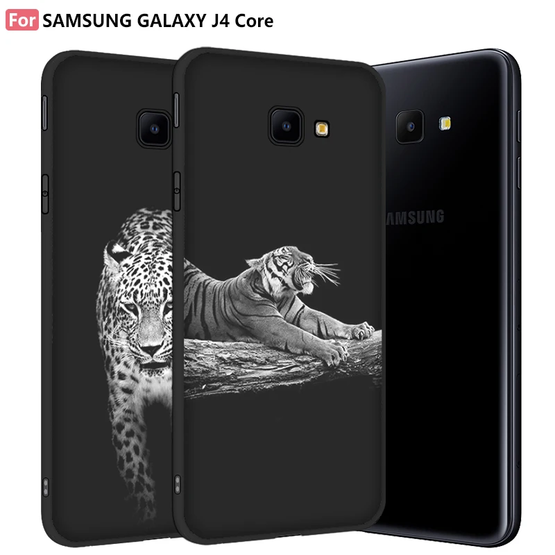 iTien Stylish Cool Design Silicone Good Quality Phone Case For Samsung Galaxy J4 Core Protect Rubber Cover Gel Shell Skin Pouch |