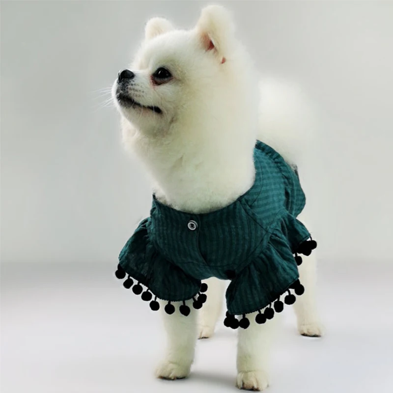 Green Модный мексиканский плащ чихуахуа, летняя крутая футболка для питомца, одежда для маленьких собак, щенок йоркширского терьера, мопс, дышащий костюм, XS-XXL - Цвет: Green