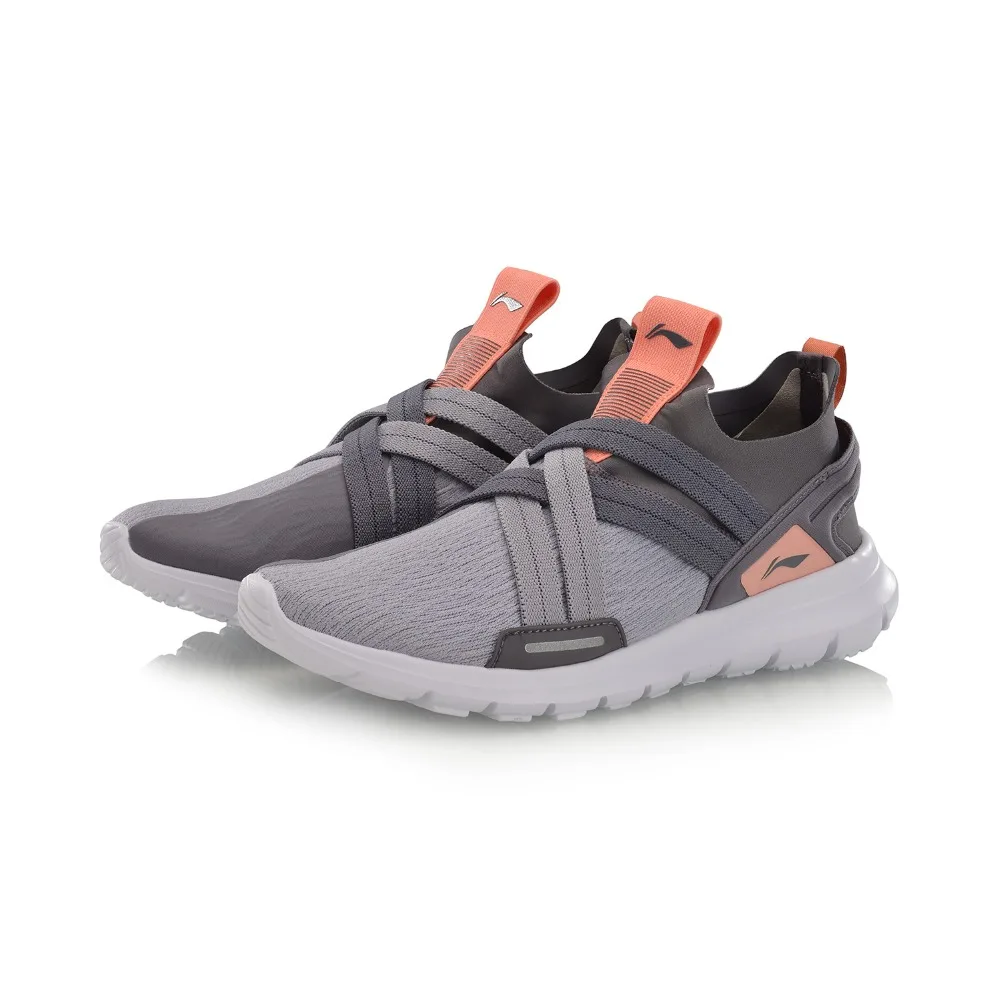 Li Ning женская спортивная обувь FLEXRUNNING V2 Smart Moving для бега с дышащей подкладкой ARKP002