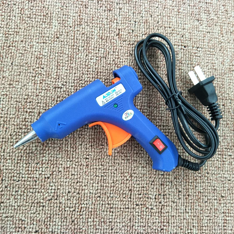 

AODON Ao shield glue gun switch 20W hot glue gun hot melt glue gun Mini glue gun