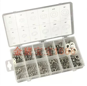 

2015 big promotion350PC stainless steel playing the flat pad set / set 350 + box