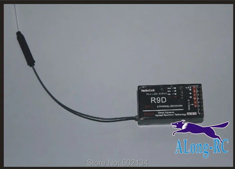 Приемник Radiolink R9D для радиоуправляемых моделей самолетов 2 4 ГГц 9 каналов | Игрушки