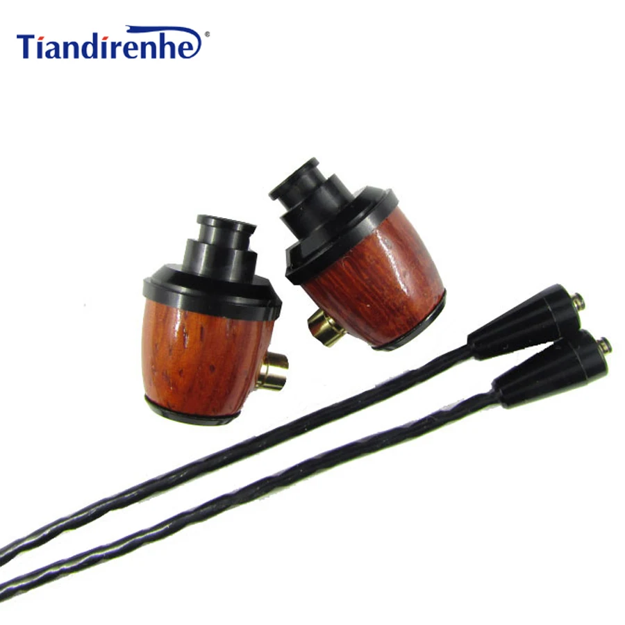 2017 DD деревянные наушники вкладыши с шумоподавлением динамические басы