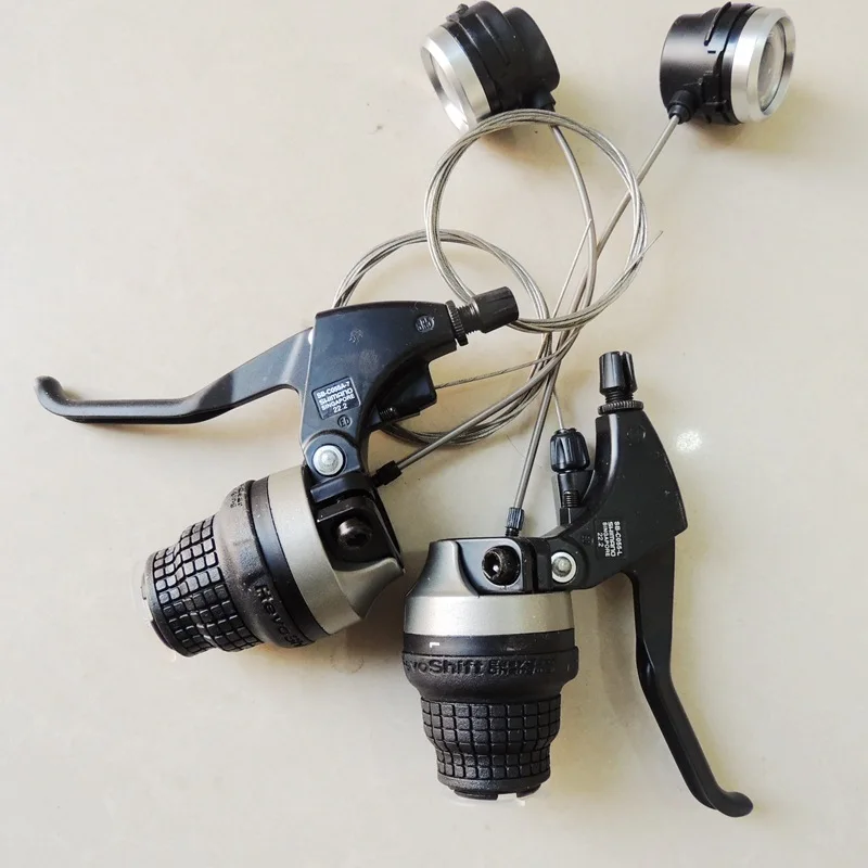 SHIMANO C055 велосипедный переключатель тормоза и рычаг переключения передач дисплей