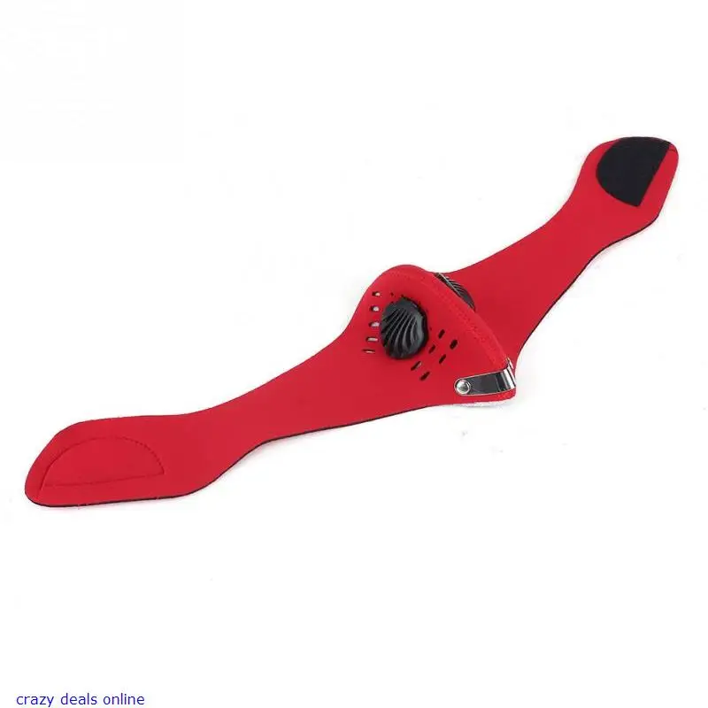 New Red Bicycle Motorcycle Ski Anti Dust Half Face Mask Cycling Bike Masks Filter |