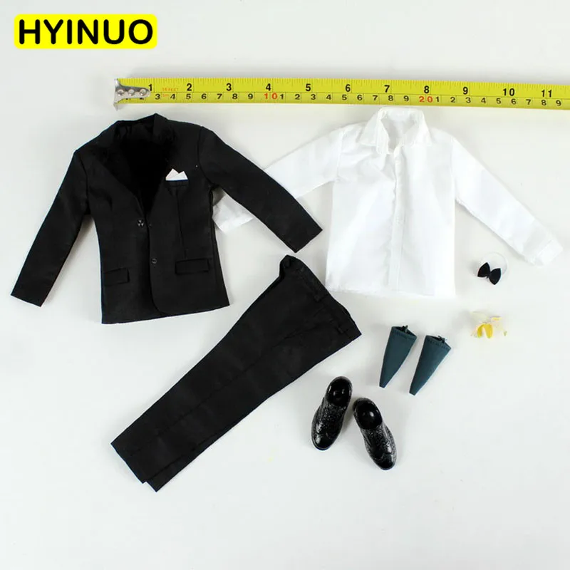 1/6 Scale Rowan Atkinson MH14 Male Special Service Suit Bean Agent Clothes Men Clothing Set For 12&quot Action Figure Body | Игрушки и