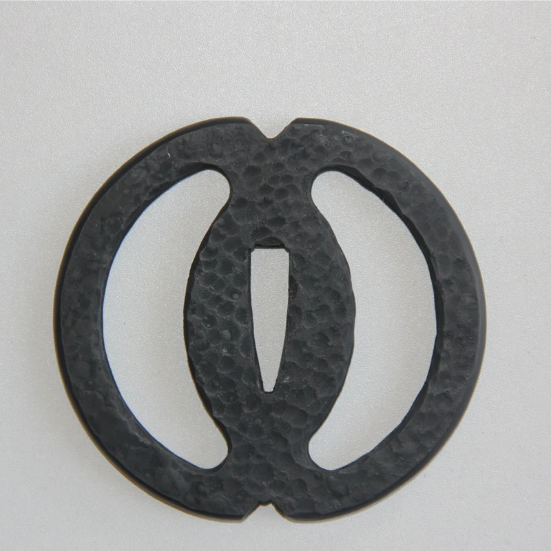 Известный меч Tsuba полый охранник для японского самурая Мусаси катана