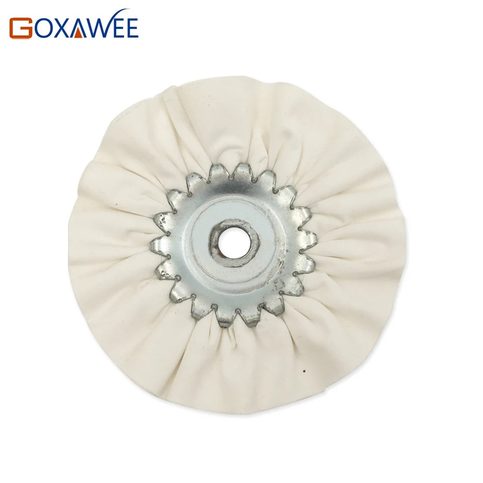 GOXAWEE 2 шт. 4 &quotшлифовальные круги разных цветов из чистого хлопка полировальные