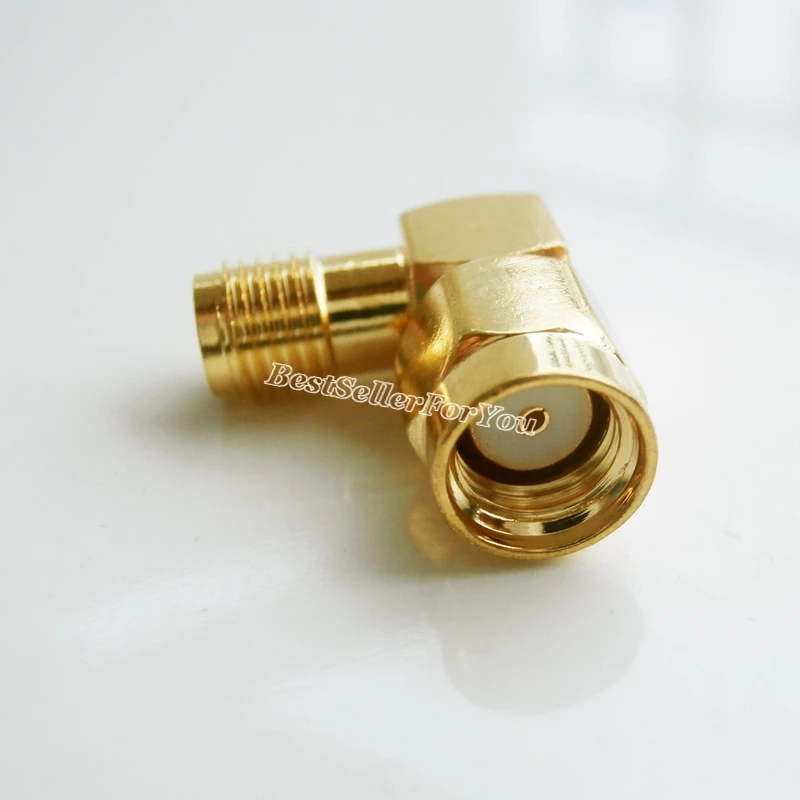 1 шт. RP SMA RPSMA штекер на гнездо под прямым углом 90 градусов серия Соединительный