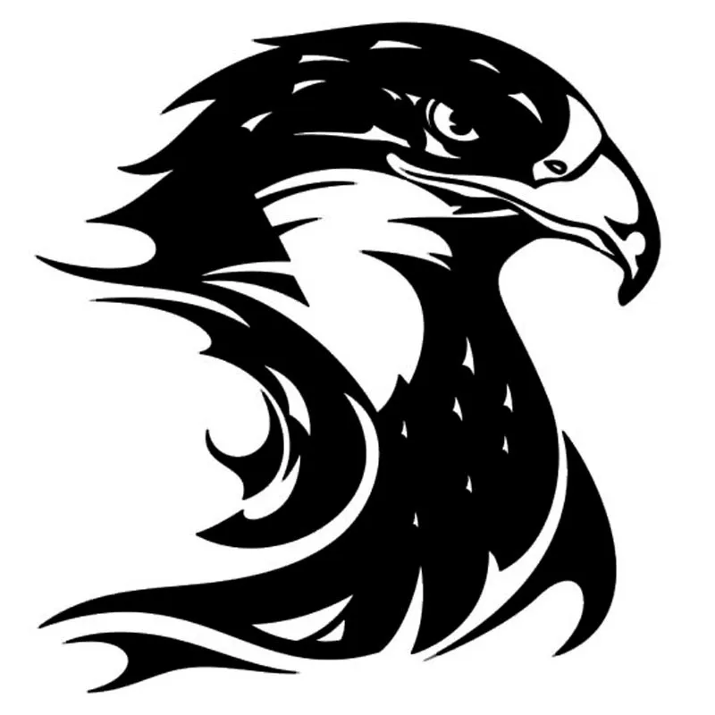 Забавная Автомобильная наклейка Flame Eagle 19*18 см аксессуары для мотоциклов и