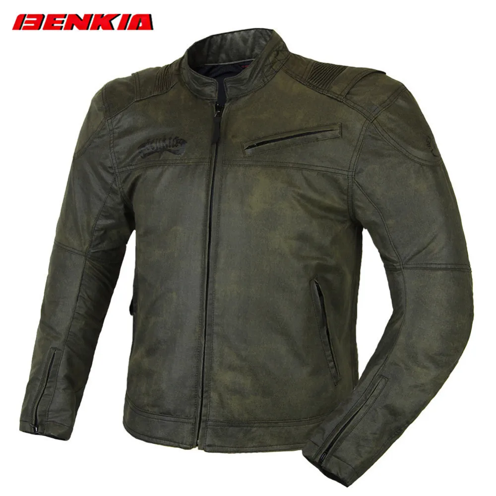 BENKIA JS17 мотоциклетная куртка винтажная для верховой езды средневековый Ретро