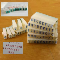 a to z letters english stamp digital symbol seal scrapbooking alphabet combination ink print diy crafts office supplies