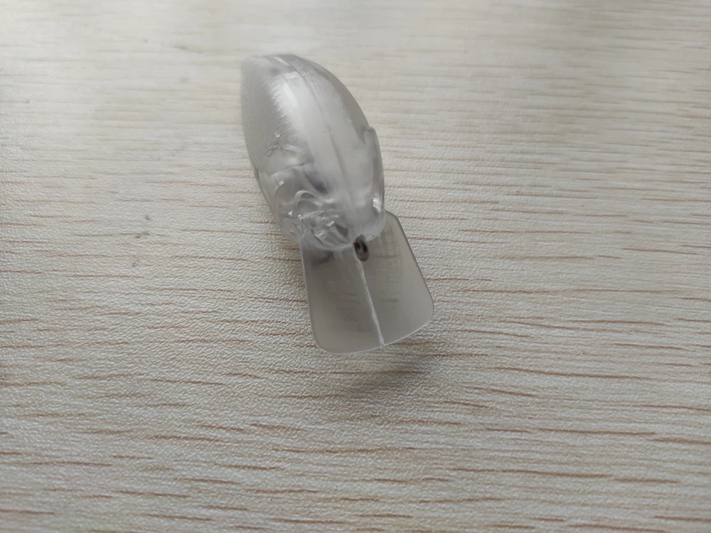 Неокрашенные рыболовные приманки 10 шт. жесткие наживки искусственные 71 мм 7 8 г