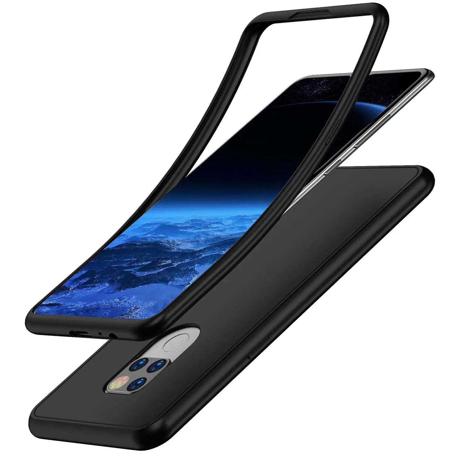 Спереди + чехол для huawei P30 Lite P Smart 2019 P20 Pro Коврики 20 Honor 9 10 8X Nova 3 3i 4 Ударопрочный