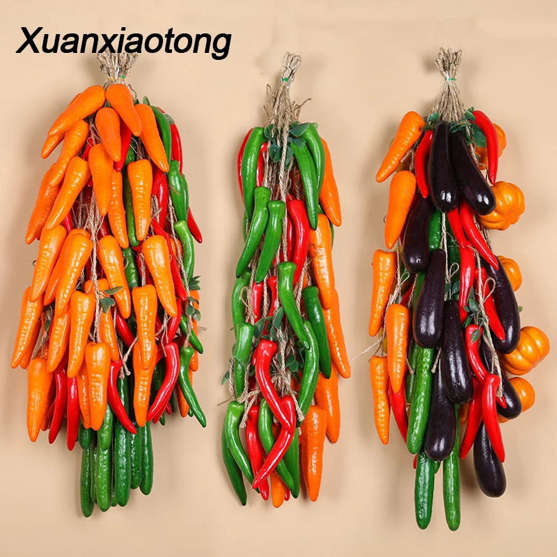 Xuanxiaotong искусственные овощи баклажаны помидор морковь картофель Тыква Чили