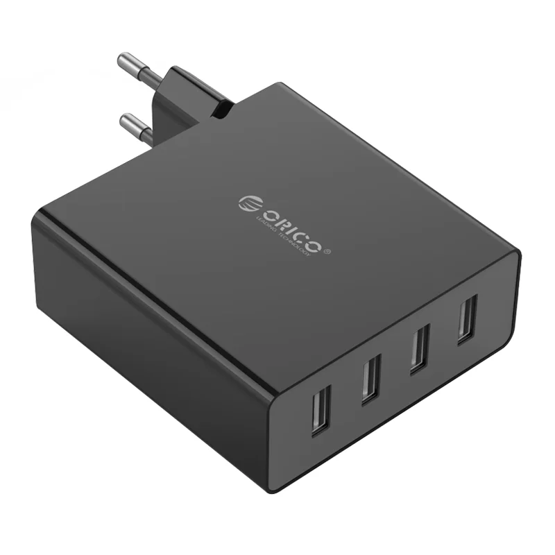 ORICO DCW-4U 4-Порты стены USB телефон Зарядное устройство 5V2. 4A* 4 6A30W всего Выход мобильного телефона путешествия Зарядное устройство для смартфонов