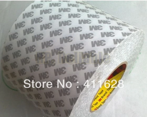 

1x61 мм ширина, 50 метров длина 3M9080 высокая производительность нетканые с двойным покрытием клейкая лента для отображения электрической табли...