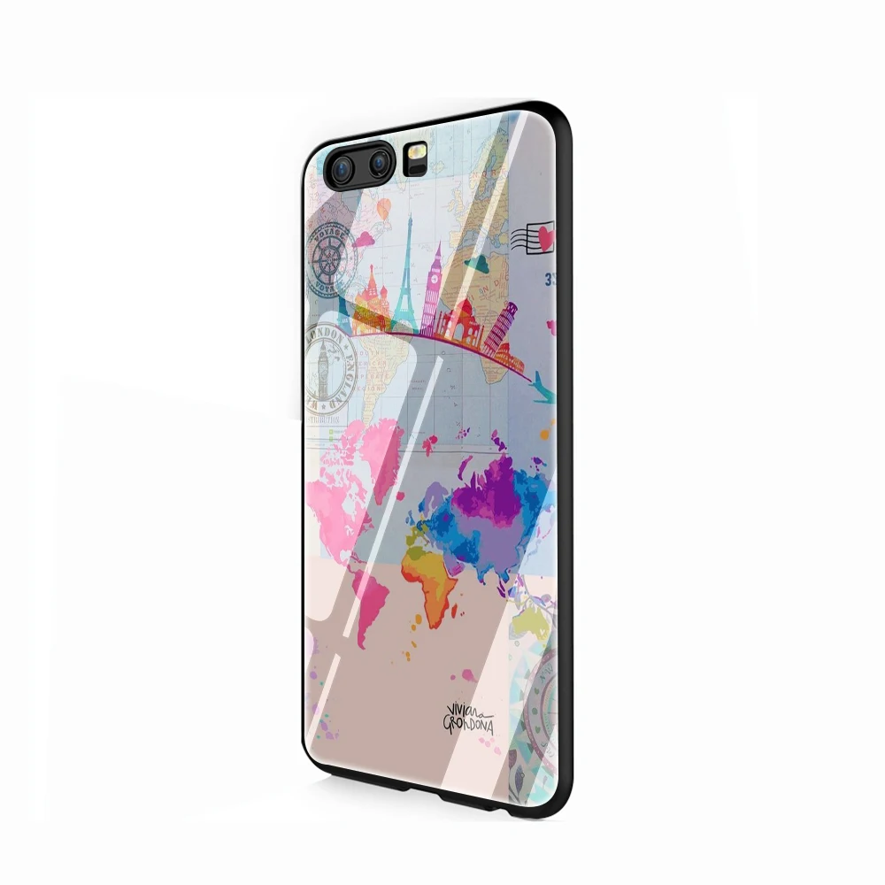 G10 Чехол из закаленного стекла для huawei P10 P20 P30 Y6 Y9 Honor 8X 7A pro 9 10 Lite mate 20 Lite Pro - Цвет: G10