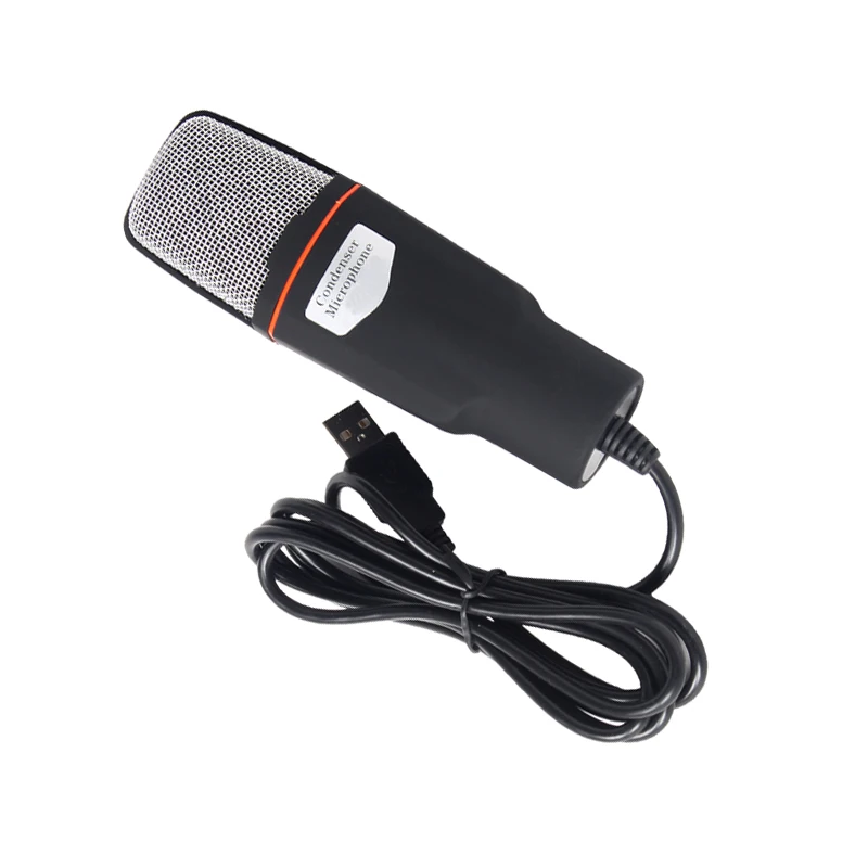 Конденсаторный USB микрофон для компьютера с подставкой телефонные микрофоны