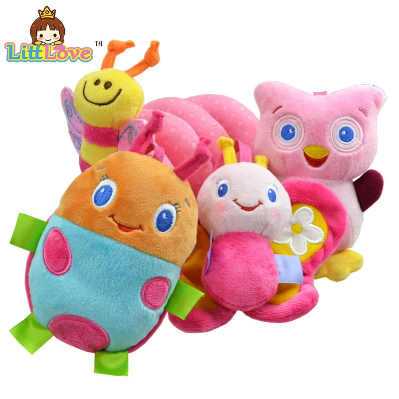 Многофункциональная детская кроватка LittLove вращающаяся Музыкальная погремушка