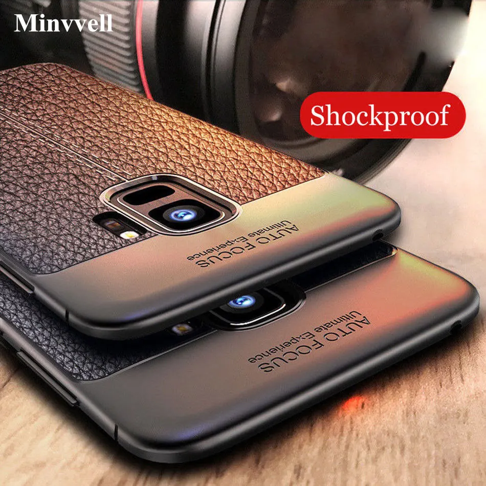 Карбоновый чехол для Samsung Galaxy Note 8 S8 Plus кожаный мягкий из ТПУ S7 Edge A3 A5 A7 2017 J5 J7 2016
