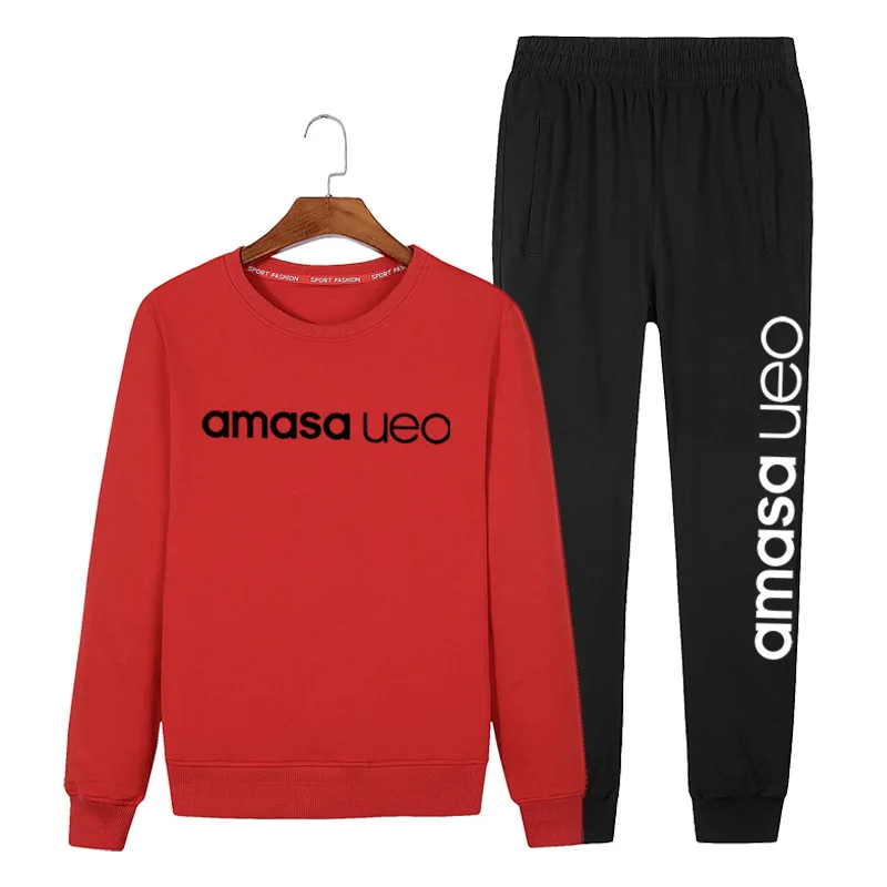 Spring and autumn new style fashion long-sleeve men's wear casual head suit | Мужская одежда