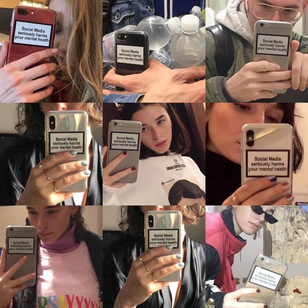 Мягкий силиконовый чехол для телефона Jaomax в социальных сетях iPhone 11 7 8 Plus 6S Xs Max Xr 5s