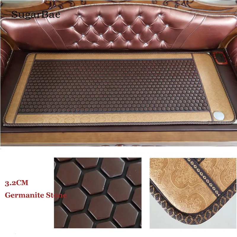 masaje jade mat electirc heating jade mattress best gift for parents free shipping