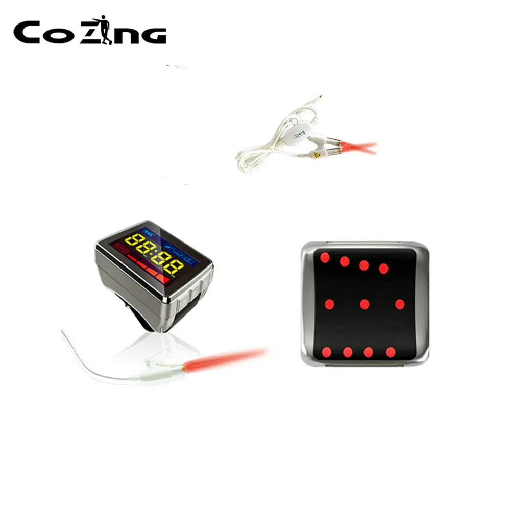 

650nm wrist acupuncture therapeutic reduce cholesterol laser apparatus , medical health rhinitis laser therapy apparatus
